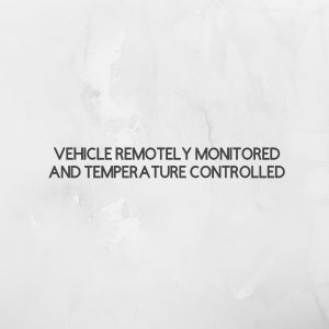 Plain Vehicle Remotely Monitored and Temperature Controlled Permament Decal for Car, Dog Being Monitored Decal for Car