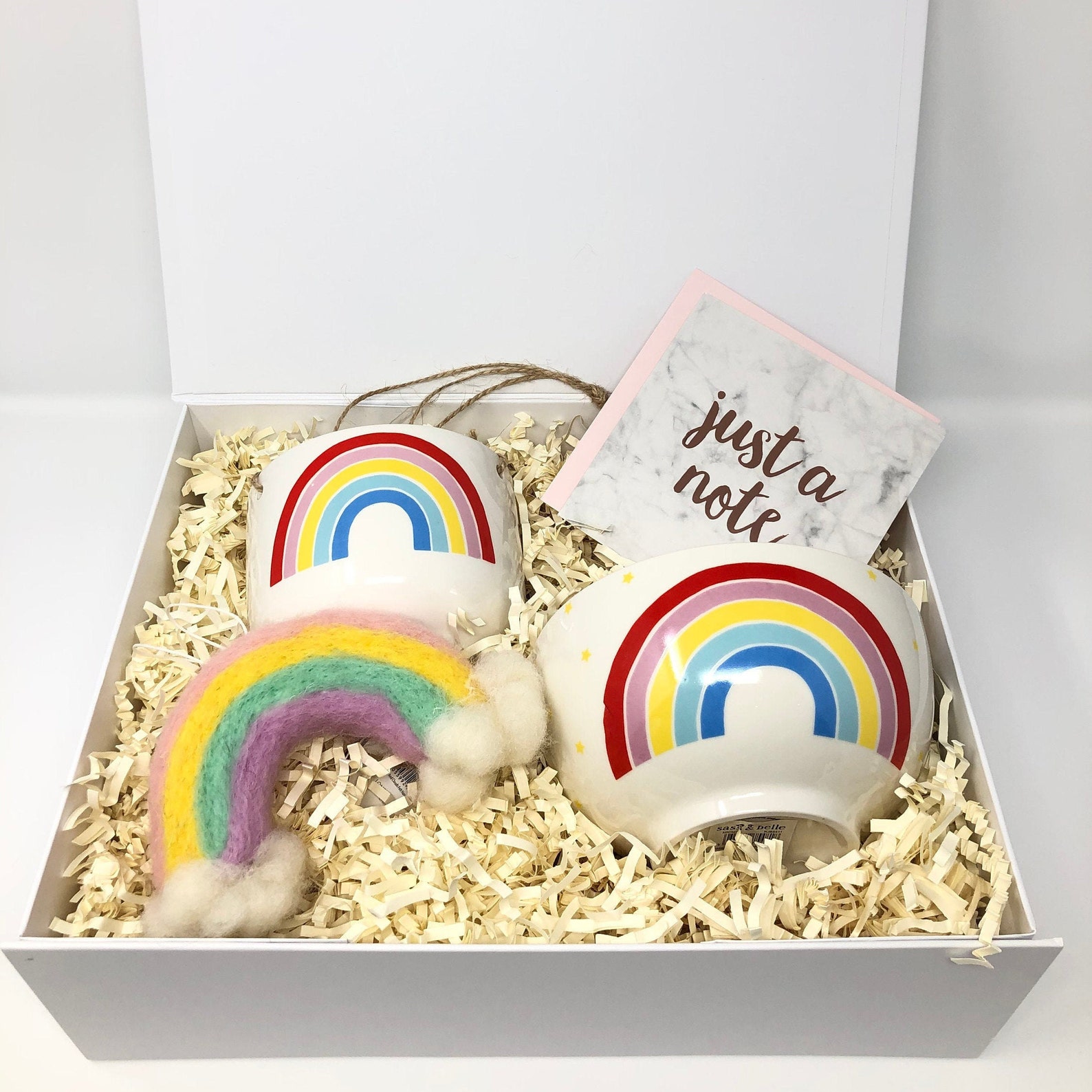 Rainbow Gift Box Gift Set Rainbow Gift for Woman Gift Box for Etsy