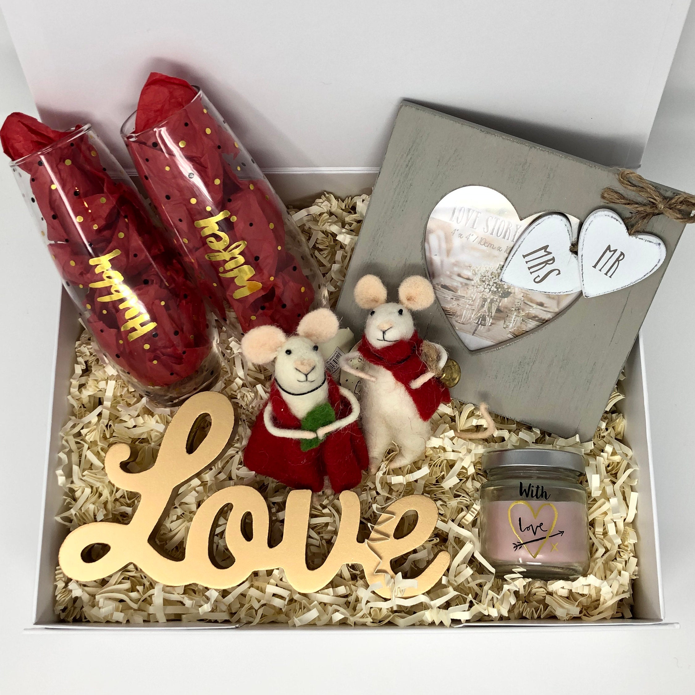 Couple Gift Box Valentine's Day Gift Set for Couples Etsy