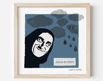 Young Frankenstein Art Print – Mel Brooks Comedy, Cult Movie Poster