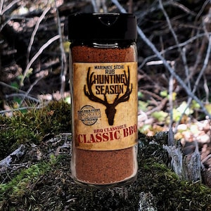 Frottement pour barbecue dans un shaker gastronomique