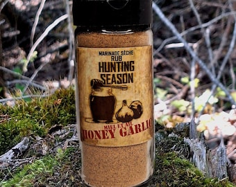 Honey Garlic Rub in Gourmet Shaker