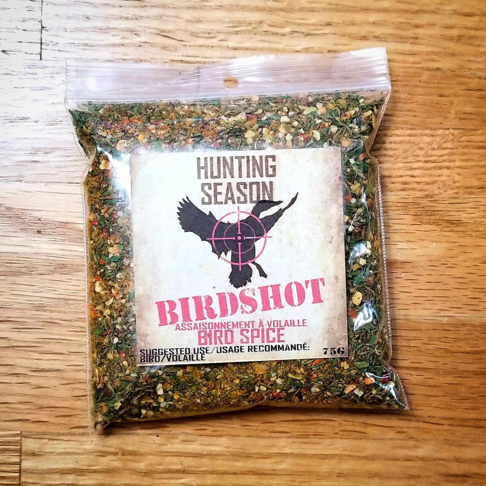 Birdshot Wild Poultry Spice Etsy