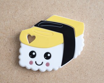 sushi baby teether