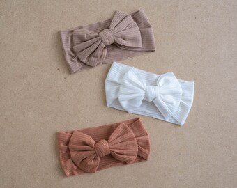 fall bows for baby girl