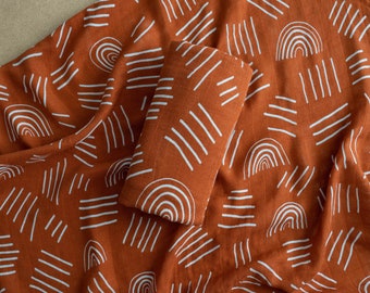 mudcloth swaddle