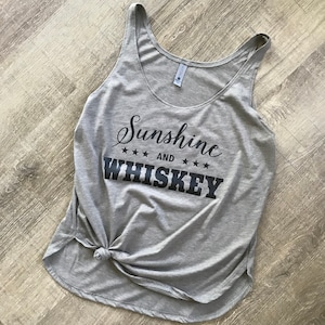 Sunshine and Whiskey Festival Tank Top