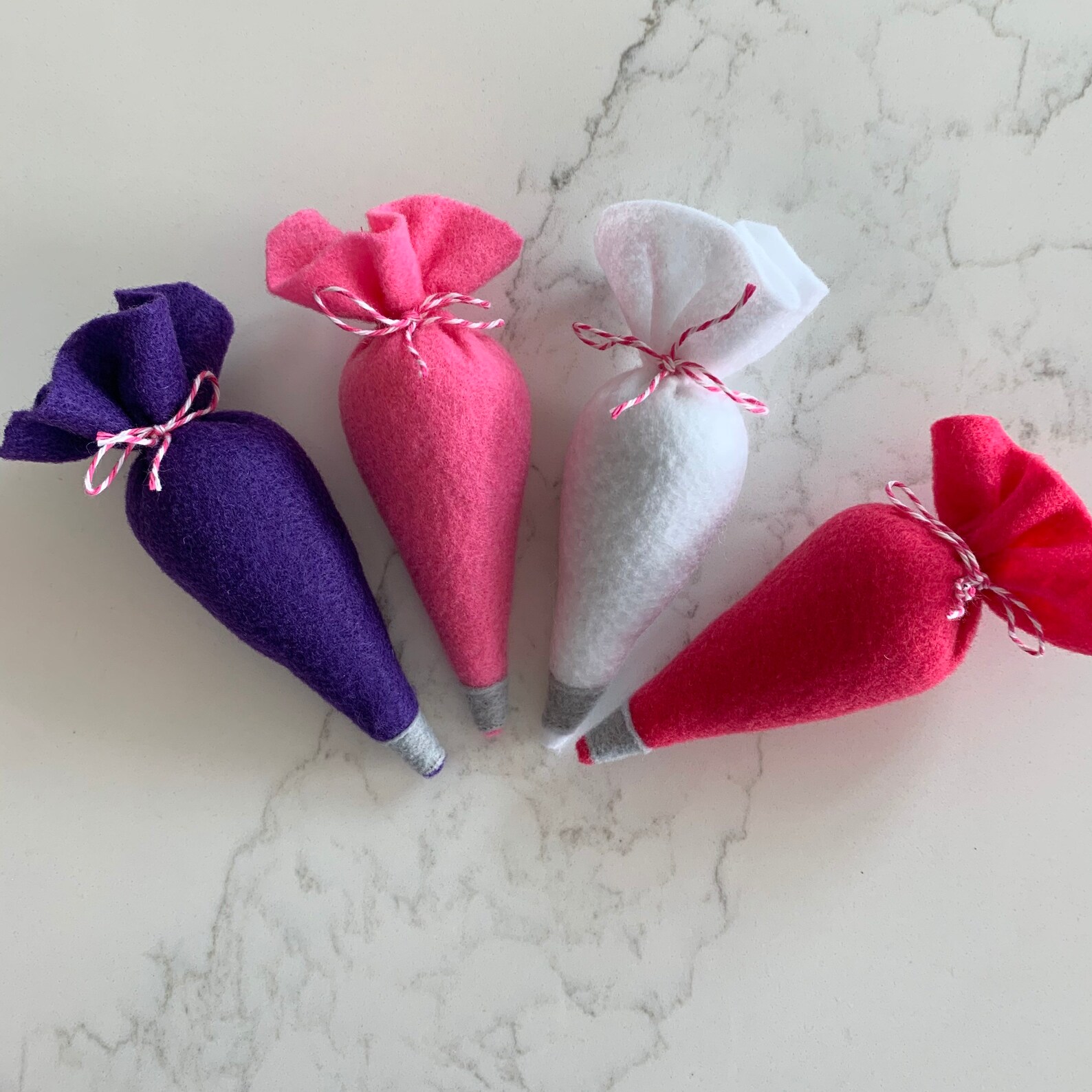 Felt piping/frosting/pastry bag Etsy