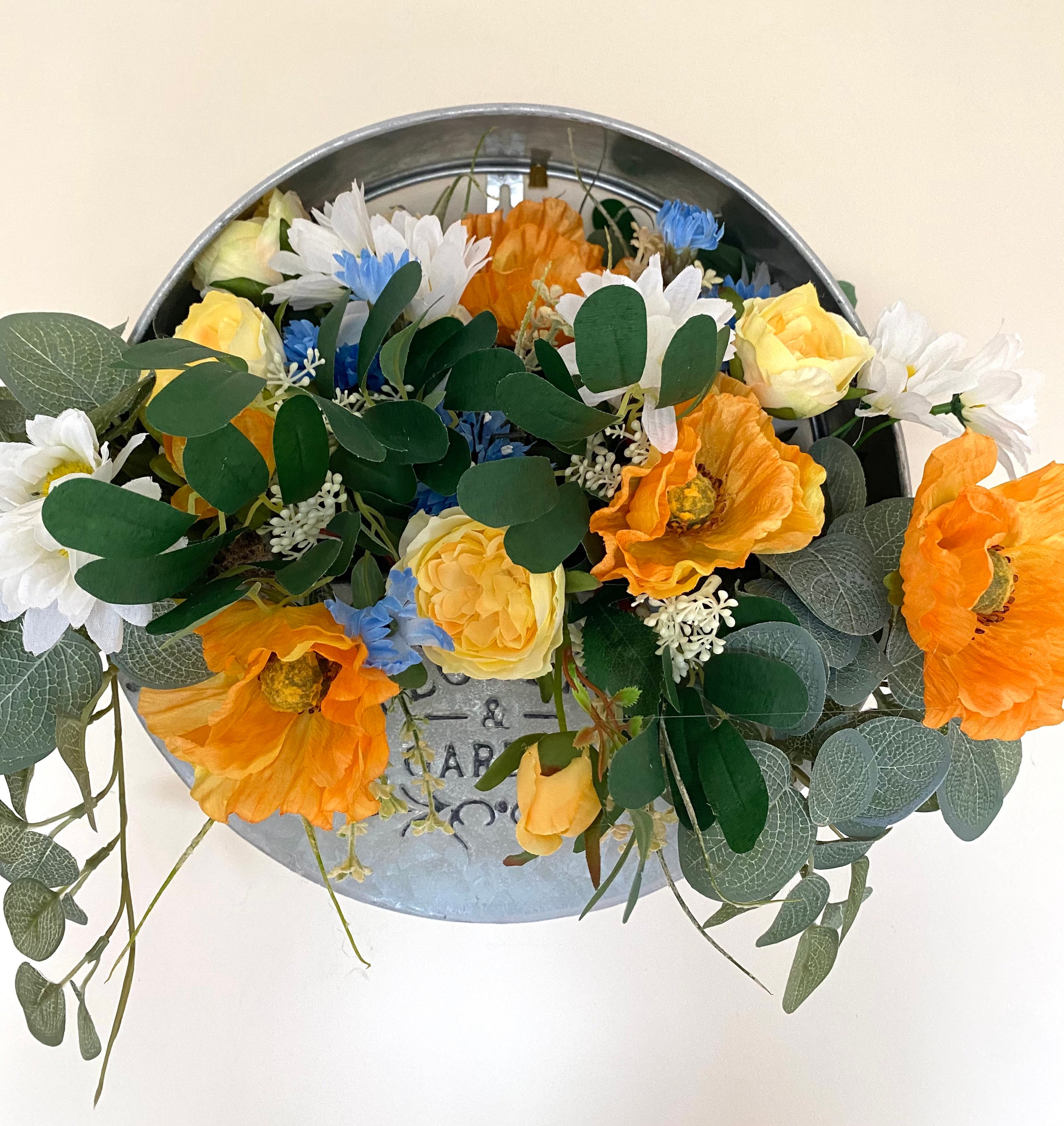 Outside Floral Display Home Decor Wall Decor Etsy