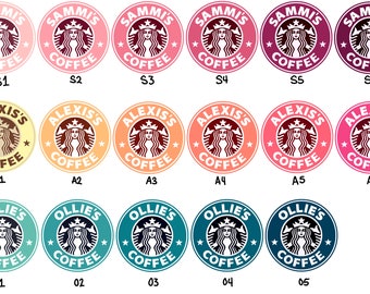 Starbucks Logo Custom Sticker