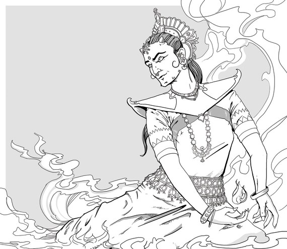 Fantasy Coloring Coloring Sheets Adult Coloring Books Adult Coloring Page