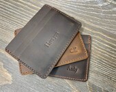 Wallet, Men 39 s Leather Wallet, Minimalist Wallets, Groomsmen Gifts, Leather Wallets, Leather Card Holder as Valentines Day Gift for Him, Etsy