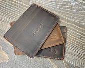 Wallet, Men 39 s Leather Wallet, Minimalist Wallets, Groomsmen Gifts, Leather Wallets, Leather Card Holder as Valentines Day Gift for Him, Etsy