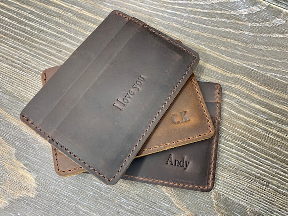 Non-Personalized, Genuine Leather Small Wallet