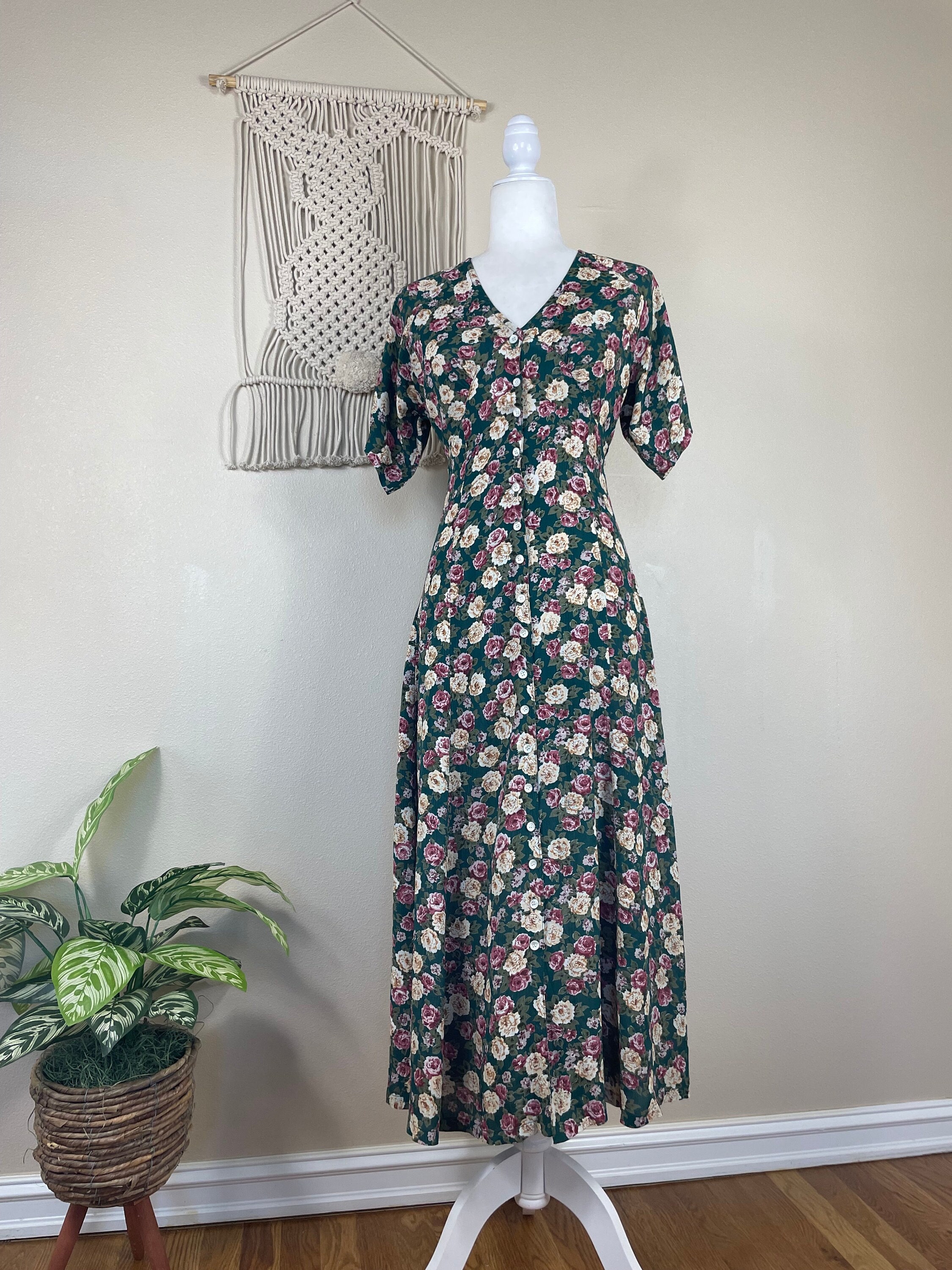 Feminine Maxi Dress Etsy