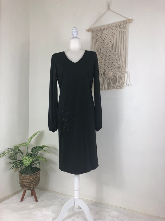 Donna morgan black dress cheap