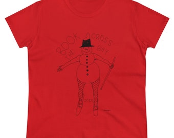 Women's Snowman T