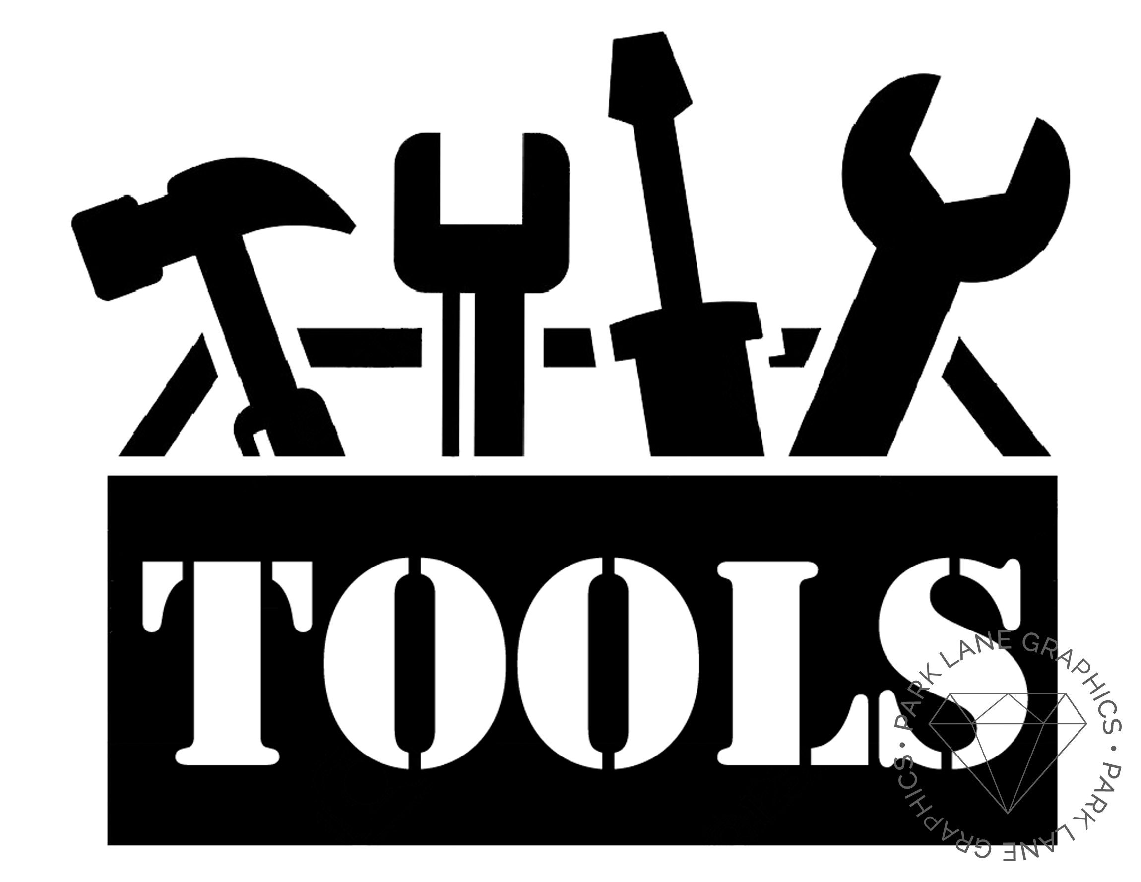 Tool Box Vinyl Sticker Decal Tools Laptop Macbook Car Etsy