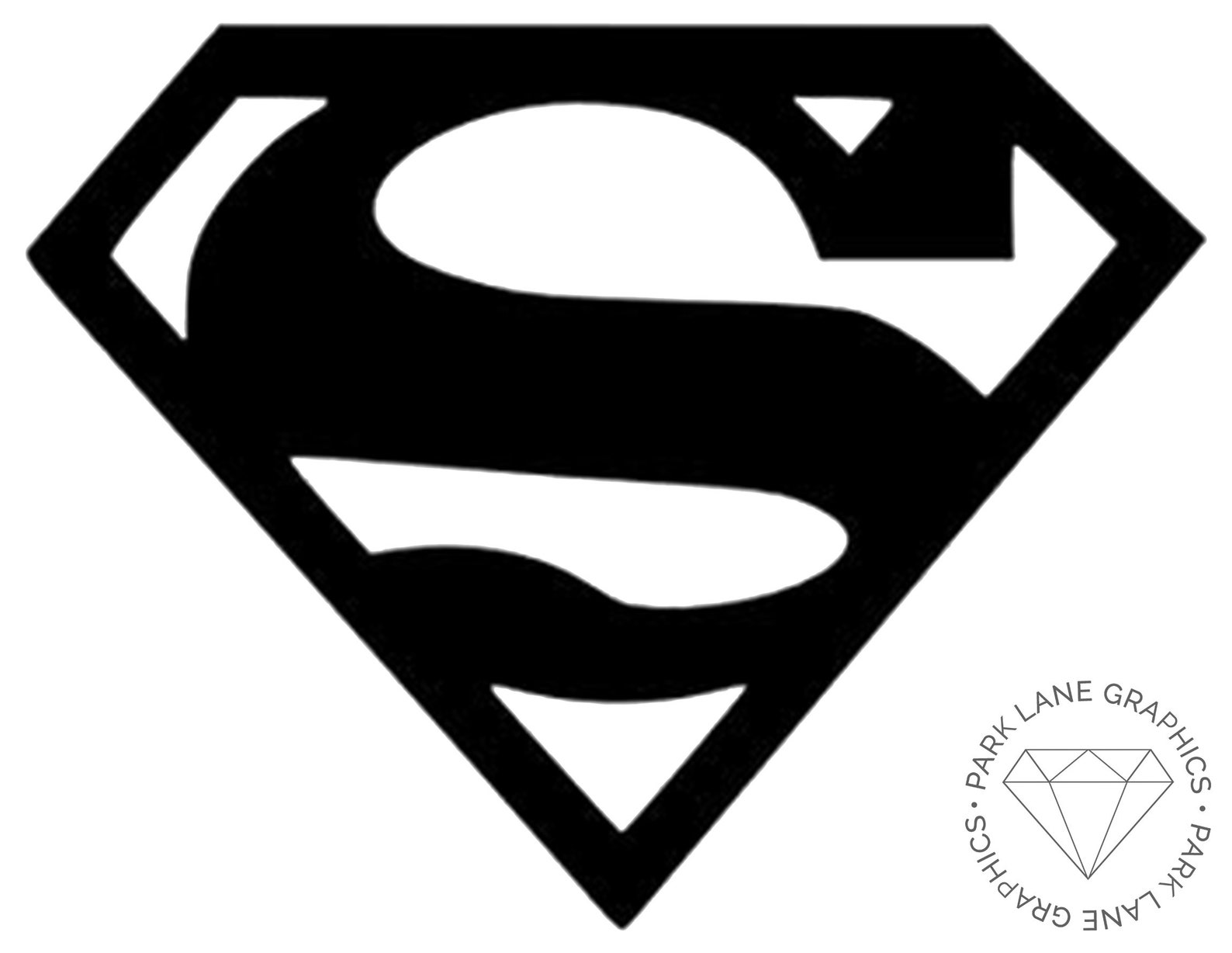 Superman Logo Vinyl Sticker Decal DC Comics Superhero Etsy
