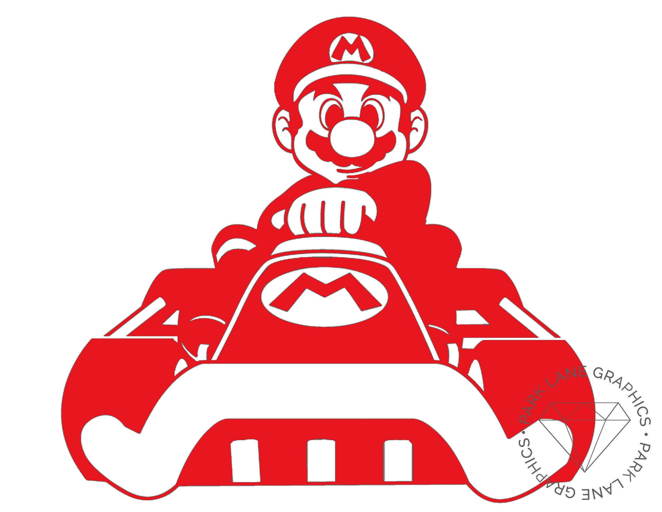Mario 4 Vinyl Sticker Decal Arcade Game Car Decal Water Etsy