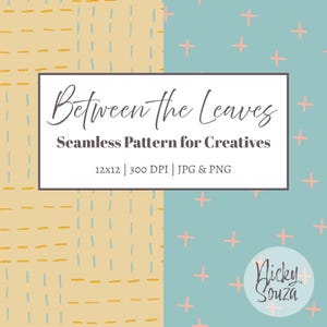 Seamless Blender Pattern Bundle – 2 Textured Digital Backgrounds | 12x12” JPG & PNG