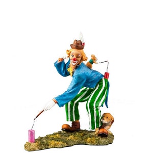Mini estátua de palhaço (13 cm)