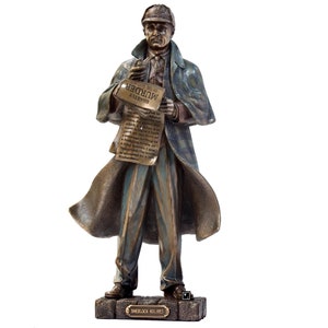 11.02 Inc Detektiv Sherlock Holmes Statue