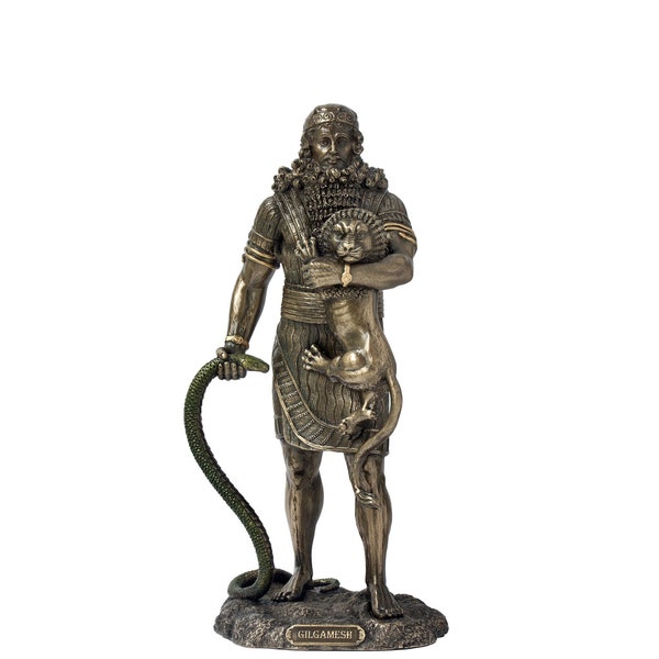 Gilgamesh King Uruk-Hai 27 cm Figure.Gilgamesh Statue figurine.Uruk Hai Statue.Sumerian King