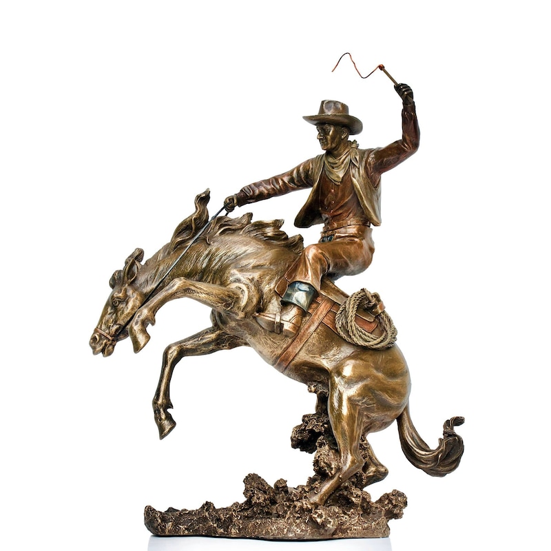 Rodeo Sculpture on Statue - Etsy