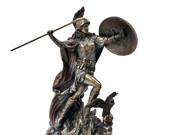 アテナ像 置物 約30cm Amazon.co.jp: 石膏像 A－371 アテナ神全身像（アテナプロマコス