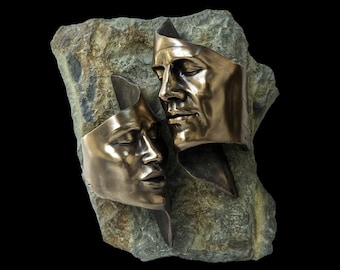 Scultura degli amanti da 10,62 pollici.