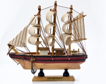 Bergantín Siglo XVIII KEYSHOUS wooden model ship