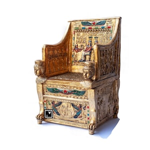The Chair of Sitamun.Princess Sitamun Throne  Jewerelly Box
