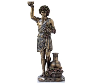 ディオニュソス ギリシャのワインの神 頭部胸像 バッカス像 博物館複製