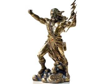 Zeus Statue. Thunder  Of God.