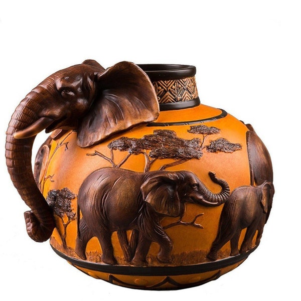 Elephant Vase Etsy