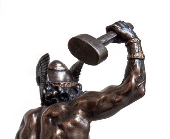 Prachtig oud bronzen beeld (god van het voedsel) - Brons - China