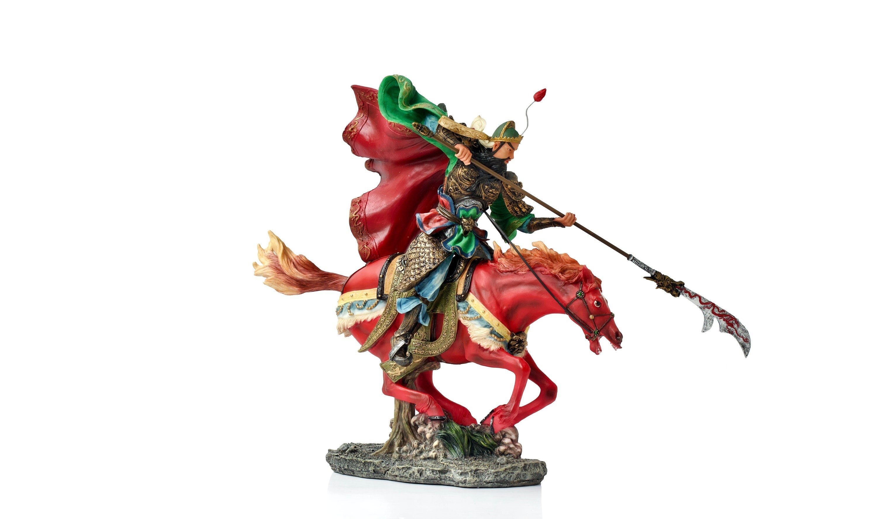 Romance of the Three Kingdoms Figurine - Etsy Norway