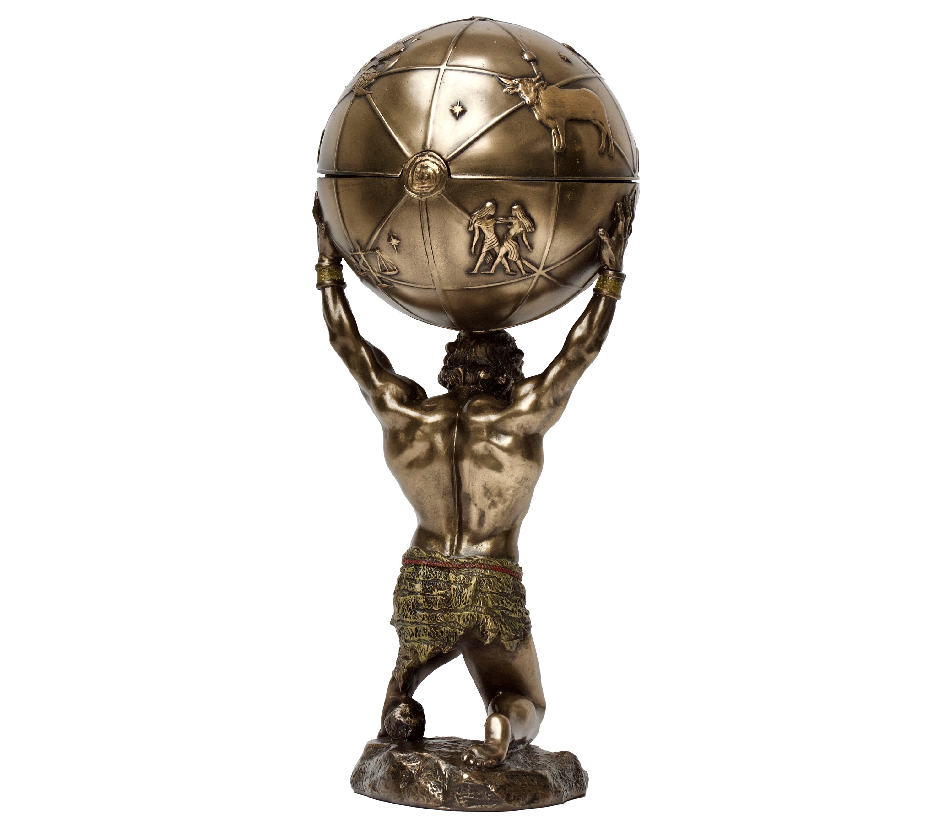 12.59 Inches Atlas Statue - Etsy