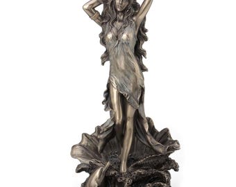 Bronze Aphrodite Figurine - Olympian Goddess of Love Sculpture