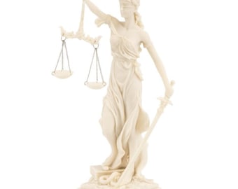 Themis Goddess of Law and Order Statue