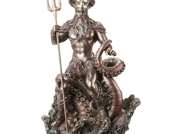 Oceanus – The Primordial Titan of Water Statue