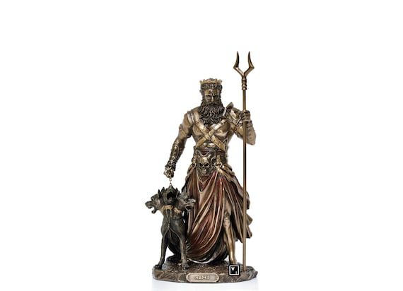Hades with Cerberus Statue