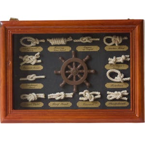 Nautical Knot Board Display - Etsy