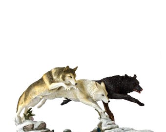 Wolf Pack Statue