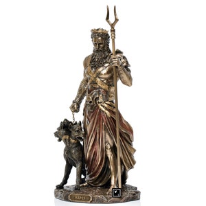 Hades med Cerberus-statyn bild 4