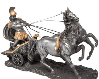 Roman Chariot Custom Made Statue Desk Decor - Etsy