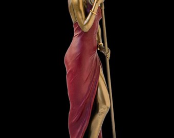 12.25 Inches Female Jazz Singer Statue. - Etsy