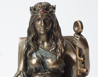 古玩・ギリシャ「女神像」収集家現地入手・青銅 古玩・ギリシャ