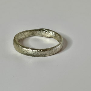 Ancient Viking Rare Silver Wedding Ring- 866 -1067 Century AD, SIZE 8- Certificate of Authenticity Included-0044